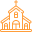 orange church image