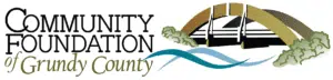 Community Foundation of Grundy County logo with bridge.