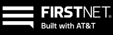 FirstNet logo with AT&T partnership text.