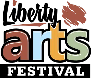Logo for Liberty Arts Festival.